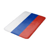 Russia Flag Badematte (Schrägansicht)