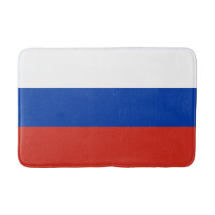 Russia Flag Badematte