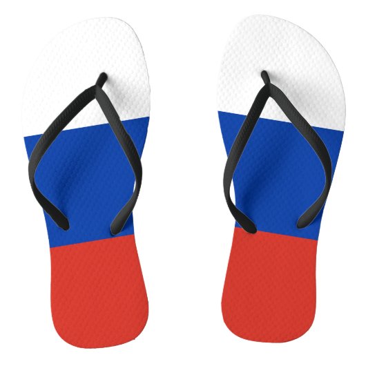 Russia Flag Badesandalen (Fußbett)