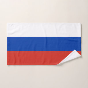 Russia Flag Badhandtuch Set