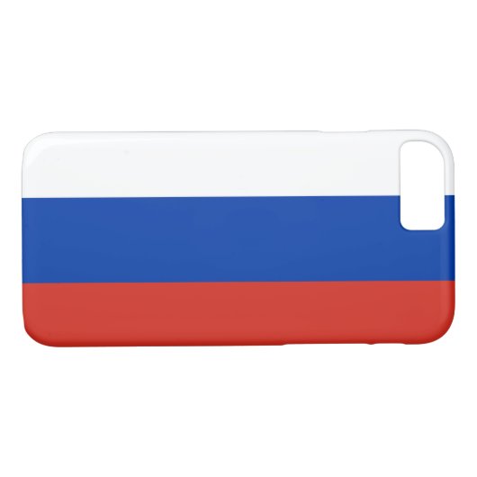 Russia Flag Case-Mate iPhone Hülle (Rückseite (Horizontal))