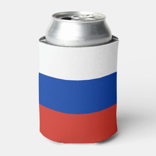 Russia Flag Dosenkühler (Kanne Vorderseite)