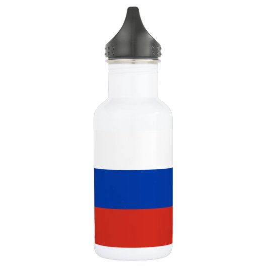 Russia Flag Edelstahlflasche (Links)