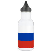 Russia Flag Edelstahlflasche (Rechts)