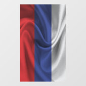Russia Flag Fensteraufkleber (Blatt)