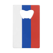 Russia Flag Geldbeutel Flaschenöffner (Vorderseite)