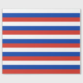 Russia Flag Geschenkpapier (Flach)