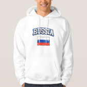 Russia Flag Hoodie (Vorderseite)