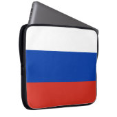 Russia Flag Laptopschutzhülle (Vorne Rechts)