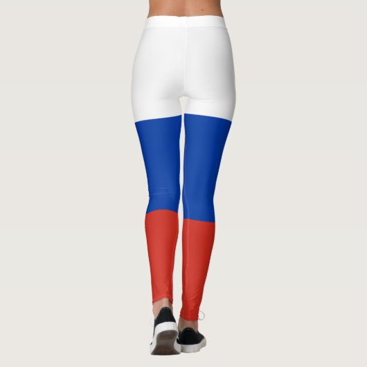 Russia Flag Leggings (Rückseite)