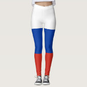 Russia Flag Leggings (Vorderseite)