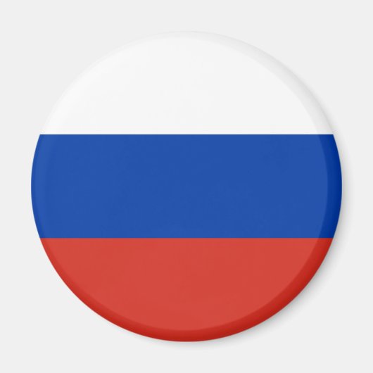 Russia Flag Magnet (Vorne)