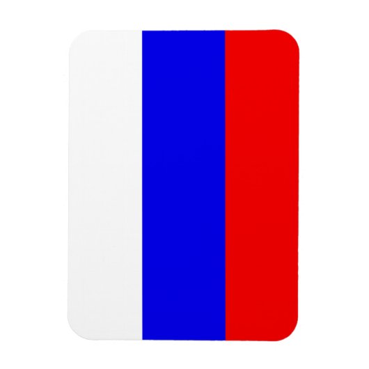 Russia Flag Magnet (Vertikal)