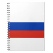 Russia Flag Notizblock (Vorderseite)