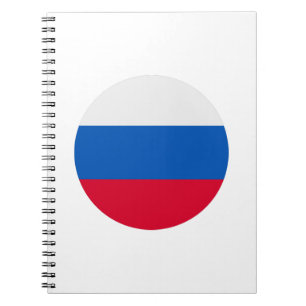 Russia Flag Notizblock