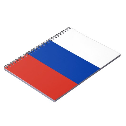 Russia Flag Notizblock (Linke Seite)