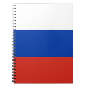 Russia Flag Notizblock