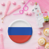 Russia Flag Pappteller (Party)