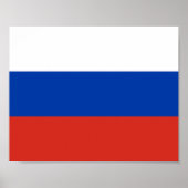 Russia Flag Poster (Vorne)