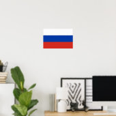 Russia Flag Poster (Heimbüro)