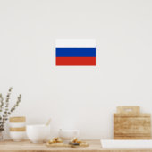 Russia Flag Poster (Küche)