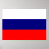 Russia Flag Poster (Vorne)