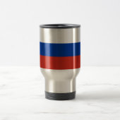 Russia Flag Reisebecher (Mittel)