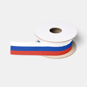 Russia Flag Satinband