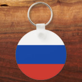 Russia Flag Schlüsselanhänger (Vorderseite)
