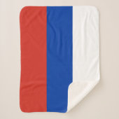Russia Flag Sherpadecke (Vorderseite)