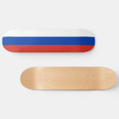 Russia Flag Skateboard (Horizontal)