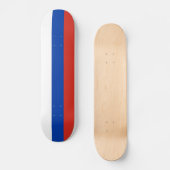 Russia Flag Skateboard (Vorderseite)