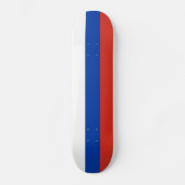Russia Flag Skateboard (Vorderseite)