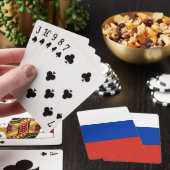 Russia Flag Spielkarten (In Situ)