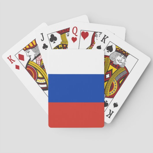 Russia Flag Spielkarten (Rückseite)