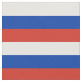 Russia Flag Stoff (Nahaufnahme)
