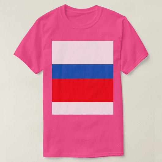 Russia Flag T-Shirt (Design vorne)