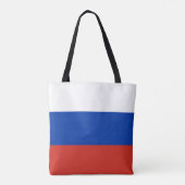 Russia Flag Tasche (Rückseite)