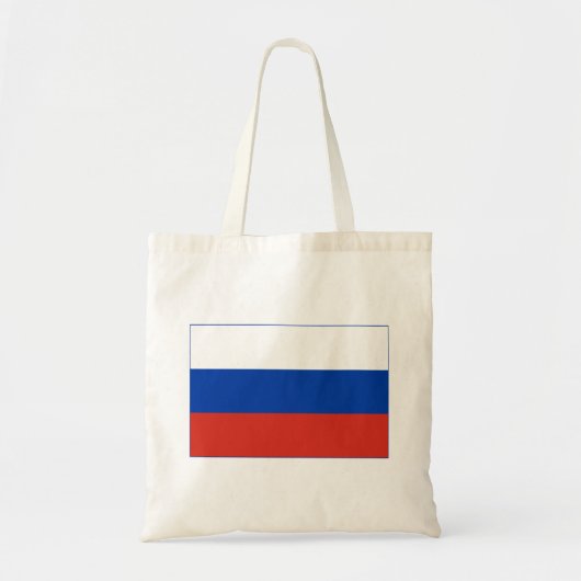 Russia Flag Tragetasche (Vorne)