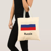 Russia Flag Tragetasche (Vorderseite (Produkt))