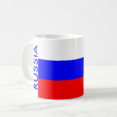 RUSSIA FOOTBALL KAFFEETASSE (Vorderseite Links)