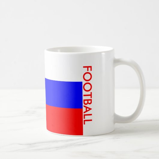 RUSSIA FOOTBALL KAFFEETASSE (Rechts)