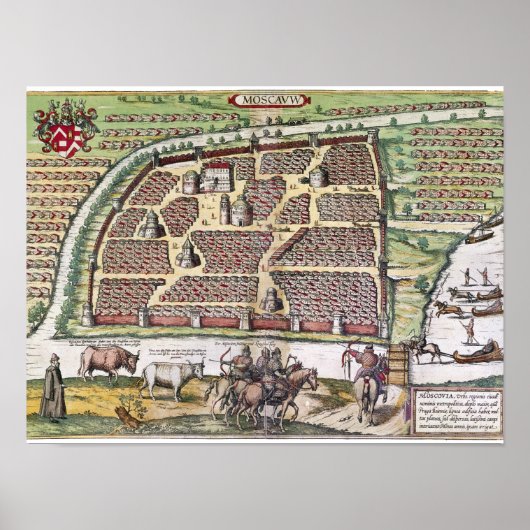 RUSSIA: MOSCOW, 1591 POSTER (Vorne)
