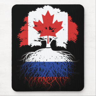 Russia Russian Canadian Canada Mousepad