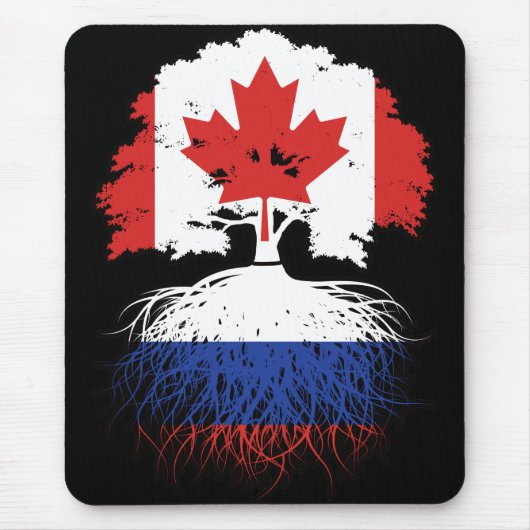 Russia Russian Canadian Canada Mousepad (Vorne)