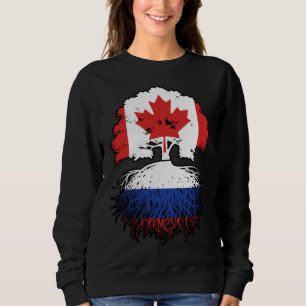 Russia Russian Canadian Canada Sweatshirt
