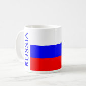 RUSSIA SOCCER KAFFEETASSE (Vorderseite Links)