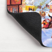 Russian Art Christmas Gift Mousepad (Ecke)