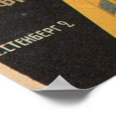 Russian Avant Garde Movie Poster Print (Ecke)