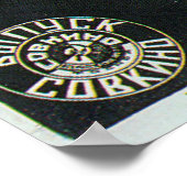 Russian Avant Garde Movie Poster Print (Ecke)